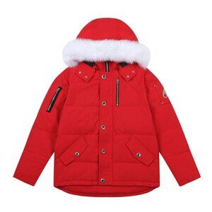 Moose Knuckles Red Down Jacket